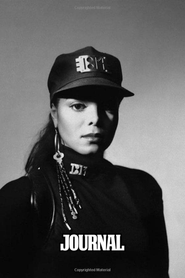 Journal: Janet Jackson American Singer Songwriter Pop Icon One Of Most Successful Recording Artist, Supplies Student Teacher, 110 blank pages, 6x 9: ... and Creative Doodling (Journals Space Design) Books