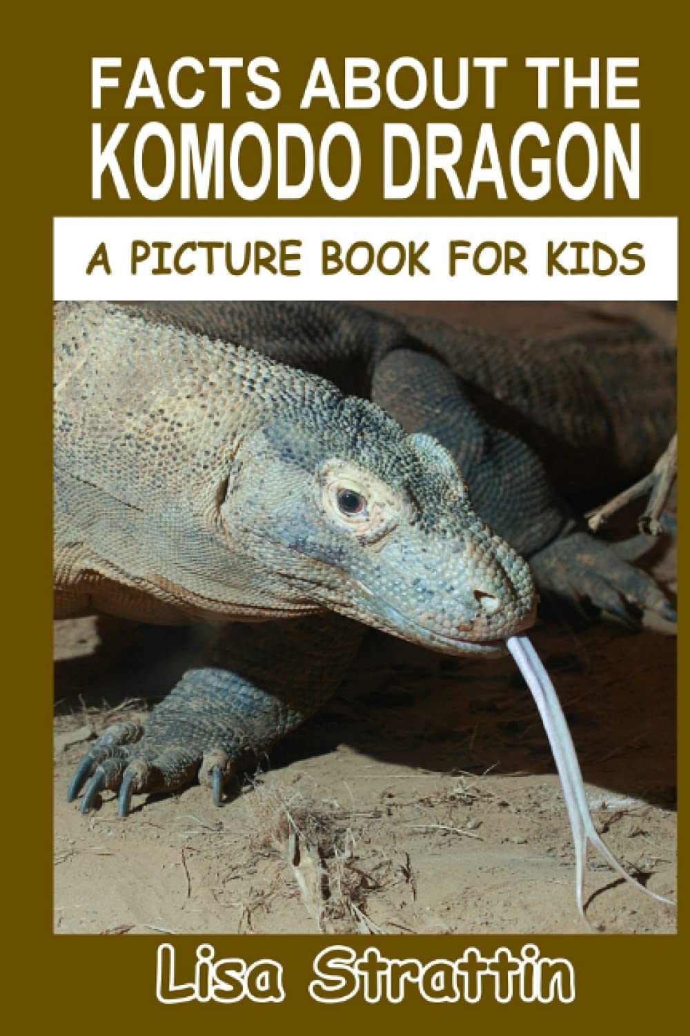 Facts About the Komodo Dragon (A Picture Book For Kids, Band 281) Non-fiction