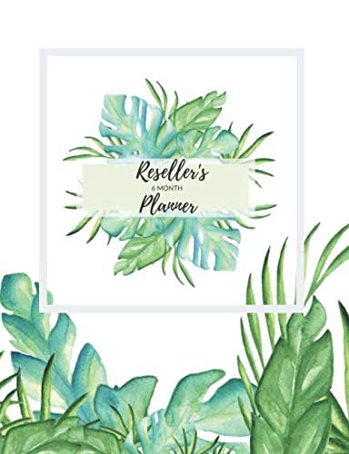 Reseller's 6 Month Planner Books