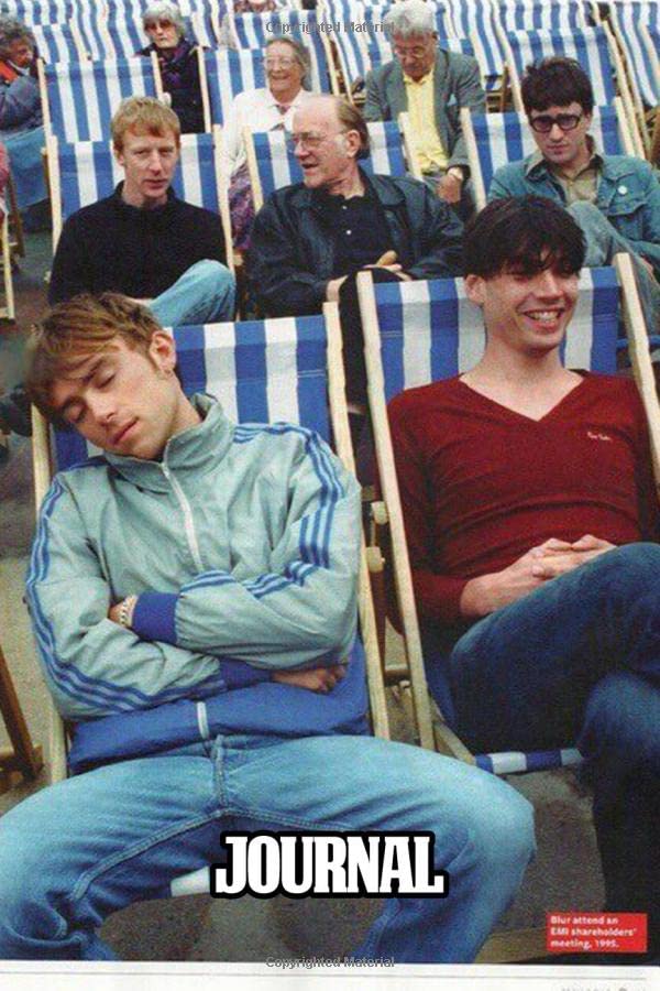 Journal: Blur English Rock Band The Lo-Fi Style of American Indie Rock Groups US Mainstream Hit "Song 2" Single. Soft Cover Paper 6 x 9 Inches 110 ... Student Teacher Daily Creative Writing. Books