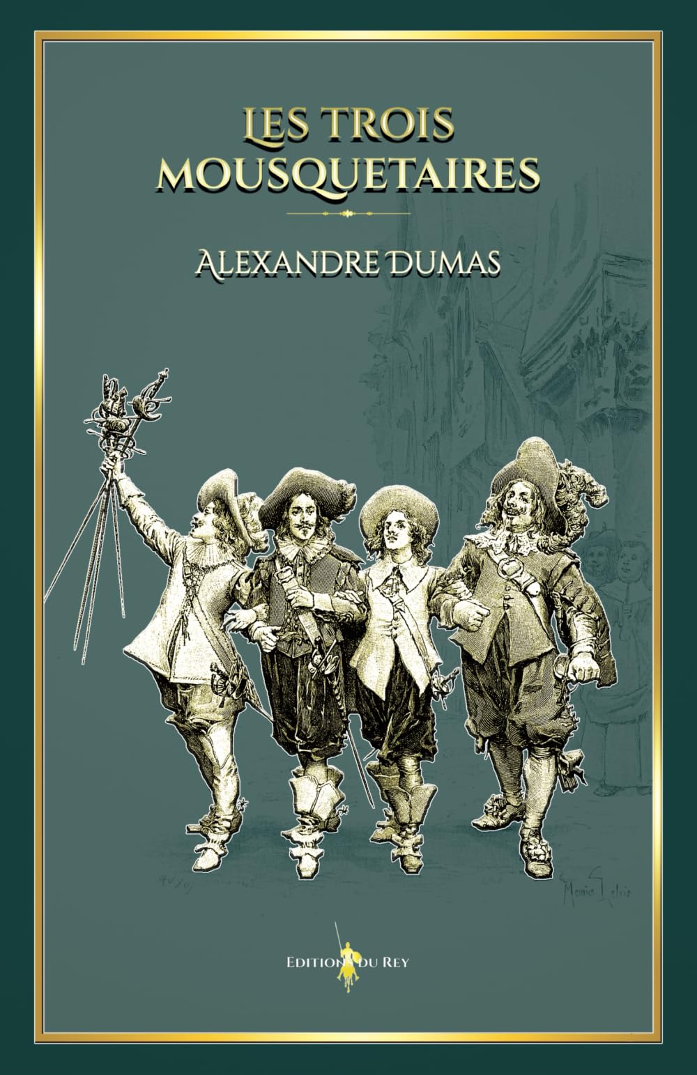 Les trois mousquetaires: - Edition illustrée par 239 gravures Classics