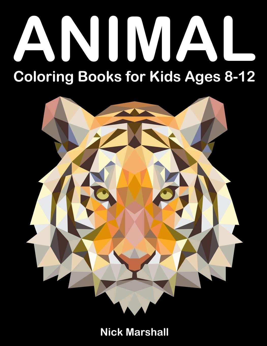 Animal Coloring Books for Kids Ages 8-12: Animetrics Coloring Books with Dolphin, Fox, Shark and Deer book
