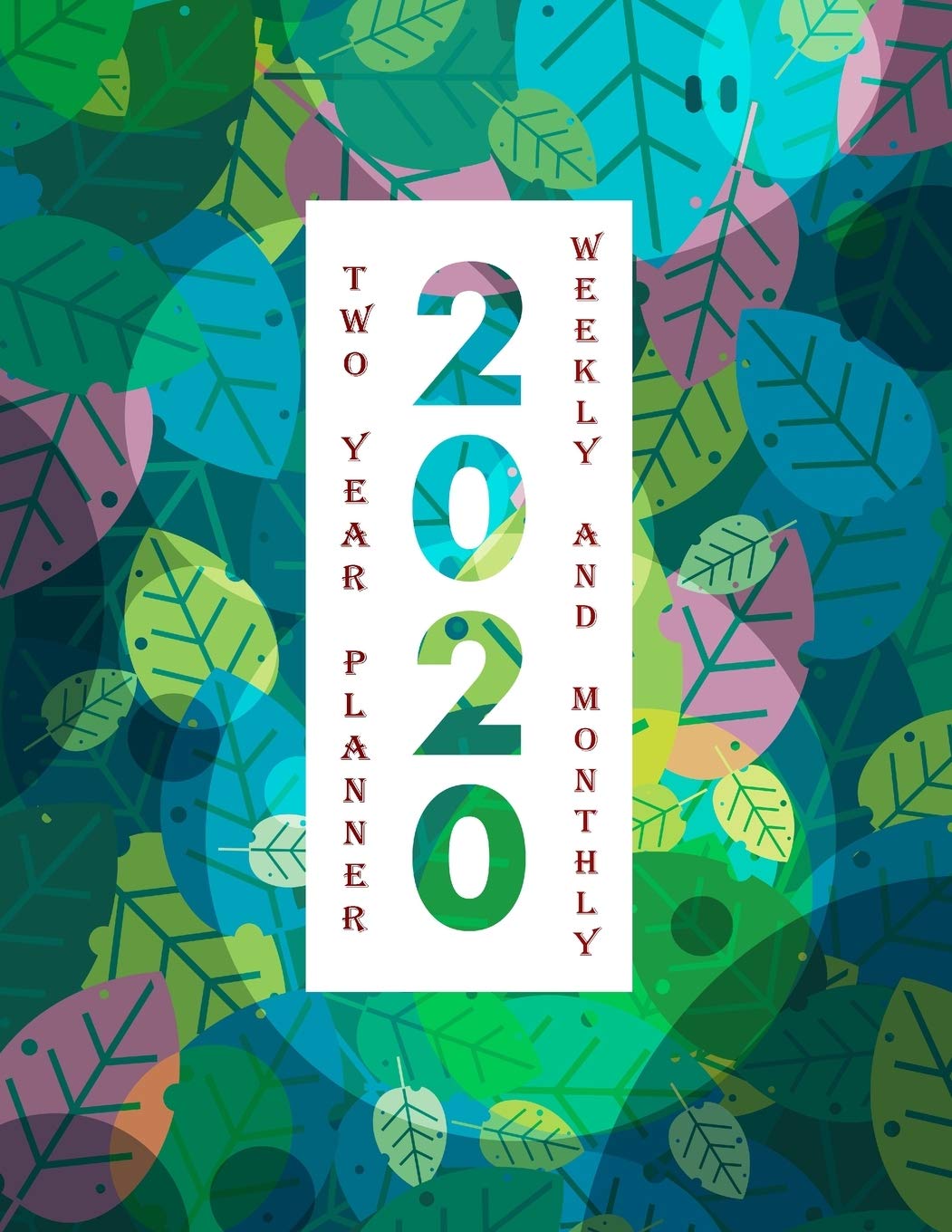 Two Year Planner Weekly and Monthly: 2 Year Academic Organizer Diary 2020-2021, To do List Calendar Schedule Inspirational Quotes, 8.5 x 11 Inches Contemporary literature