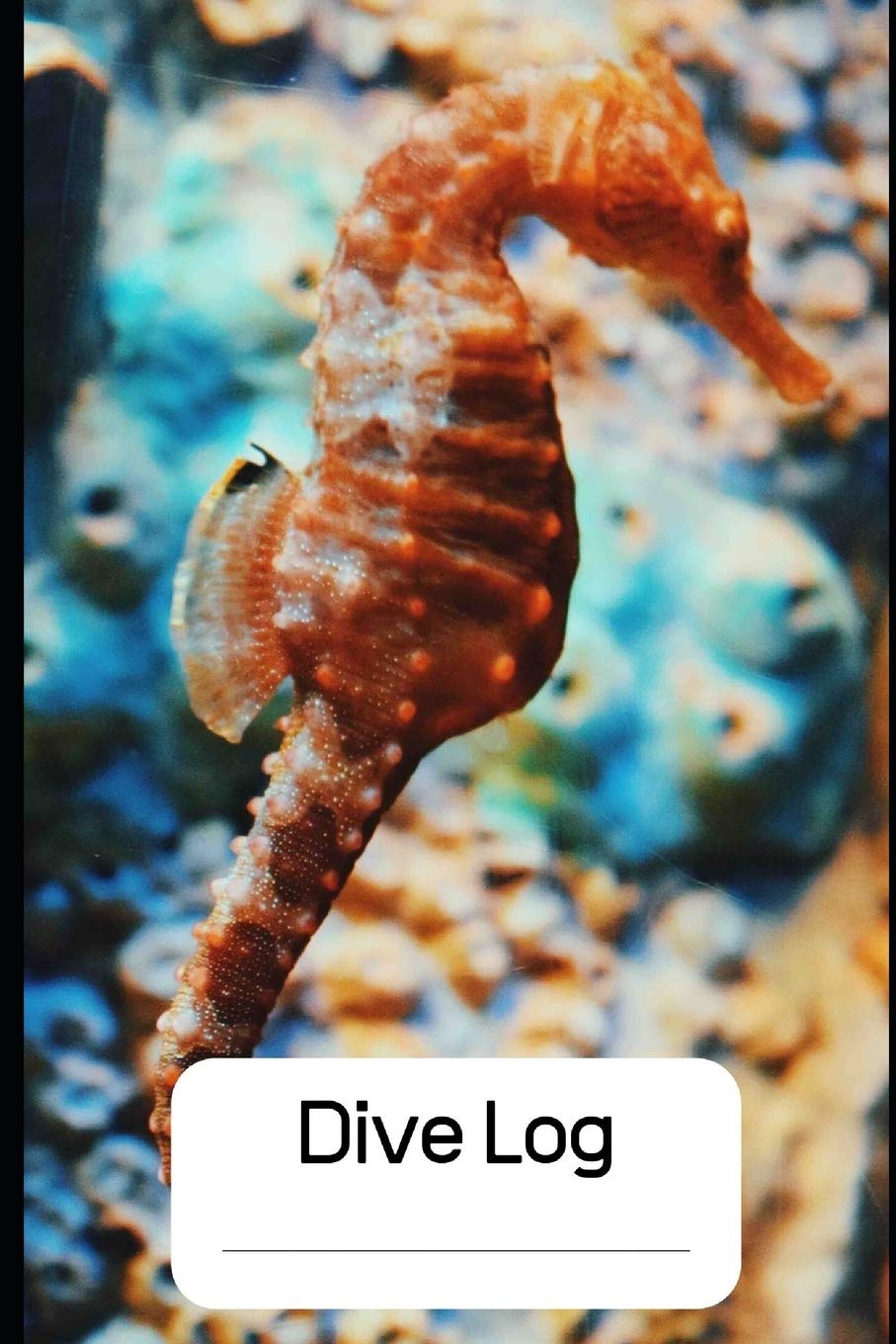 DIVE LOG:: Cool Sea Horse: Detailed Scuba Diving Log Book For Up To 120 Dives | Dive Course Teacher Instructor Dive Master | Ocean Marine Lover | Journal Diary Memo Booklet| Leisure & Fun