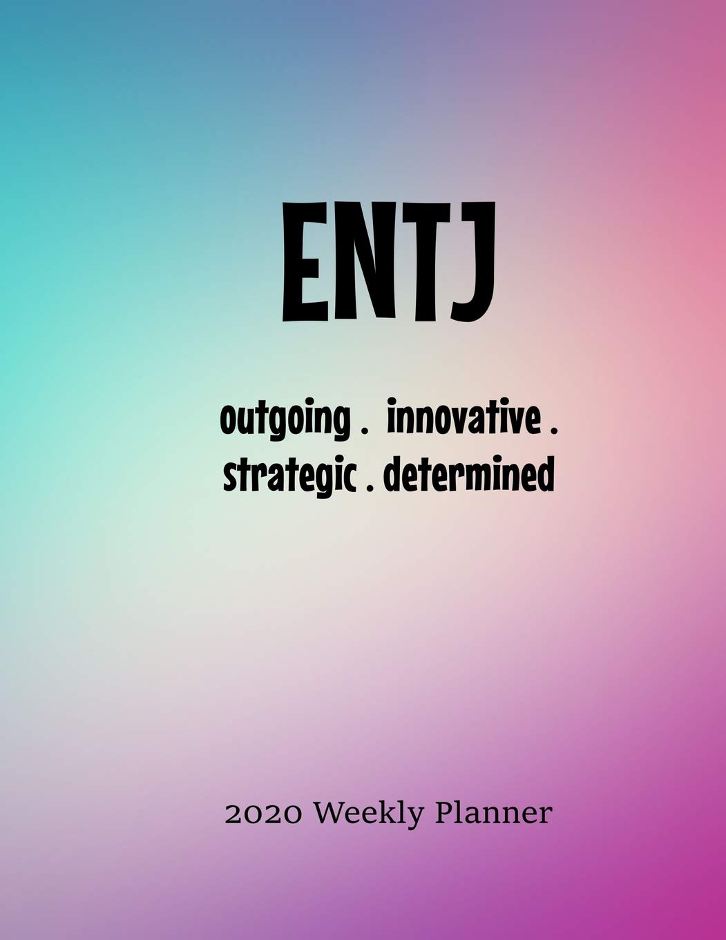 ENTJ Weekly Planner: 2020 ENTJ Myers Briggs Personality Weekly Organizer - HAND-DRAWN DOODLE PLANNER book
