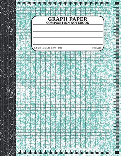 Graph Paper Composition Notebook: Math and Science Lover Graph Paper Cover Watercolor (Quad Ruled 4 squares per inch, 100 pages) Birthday Gifts For Math Lover Teacher,Student Notebook Mathematics