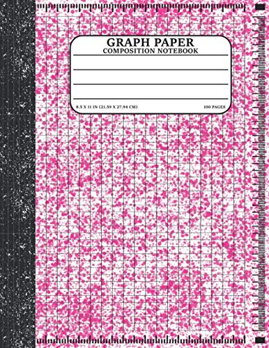 Graph Paper Composition Notebook: Math and Science Lover Graph Paper Cover Watercolor (Quad Ruled 4 squares per inch, 100 pages) Birthday Gifts For Math Lover Teacher,Student Notebook Mathematics