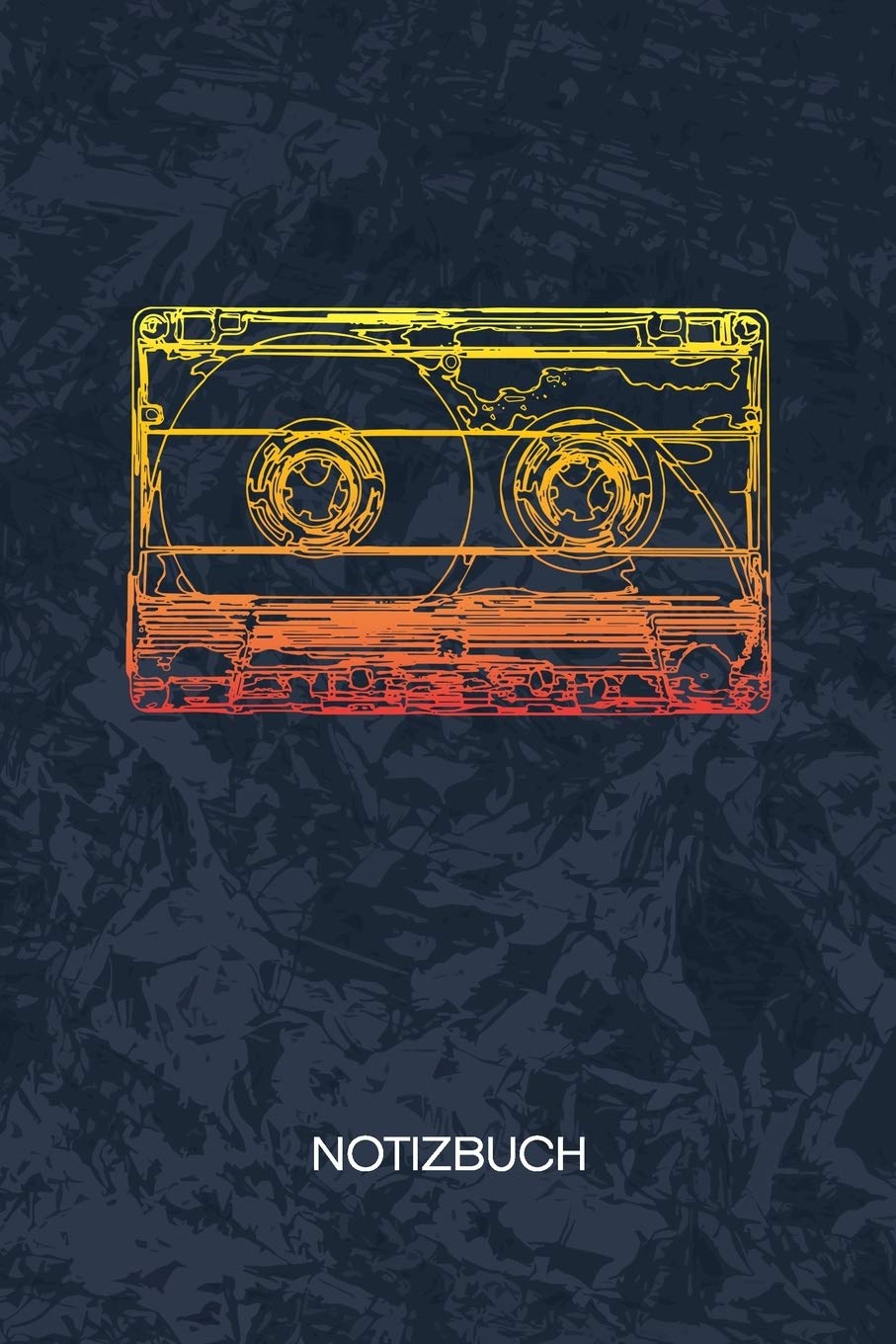 NOTIZBUCH: A5 Kariert - Nostalgiker Heft - Musik Notizheft 120 Seiten KARO - Mixtape Notizblock Musik Kassette Motiv - Stimmungsmacher Geschenk Books