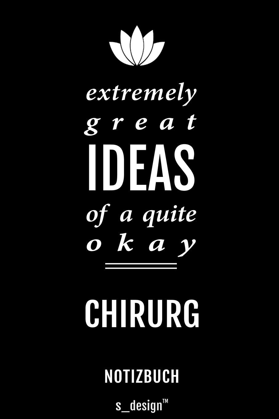 Notizbuch für Chirurgen / Chirurg / Chirurgin: Originelle Geschenk-Idee Memories