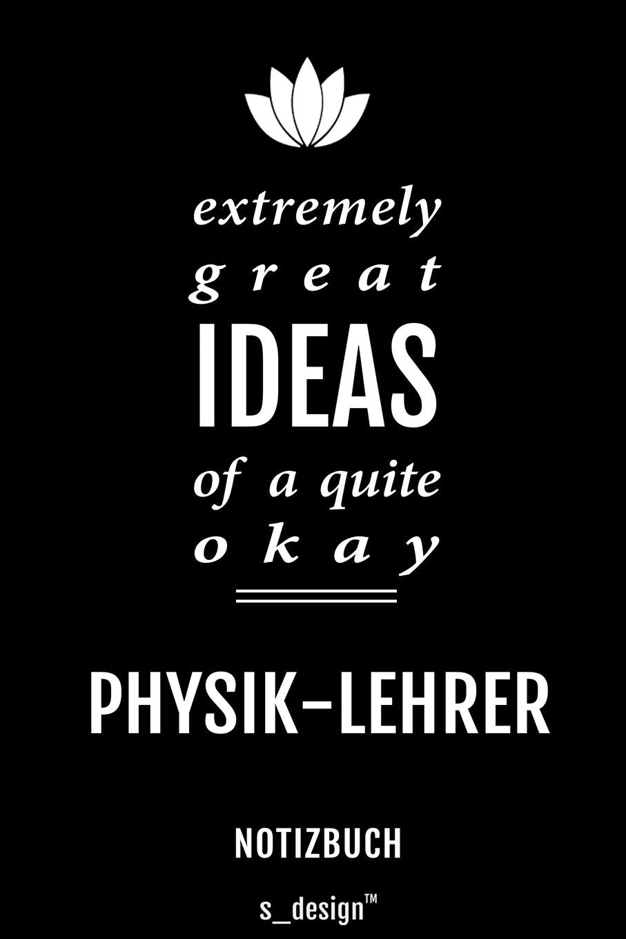Notizbuch für Physik-Lehrer: Originelle Geschenk-Idee Memories