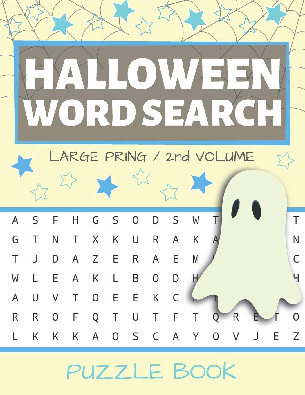 Halloween Word Search: Puzzle Book Large Print - 80 Halloween Puzzles (Edition/Volume 2, Band 1) Non-fiction