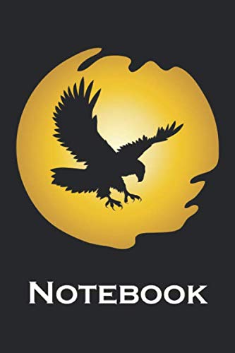 Notebook: Notebook, Journal | Gift Idea for Fans of Eagles | checkered | 6x9 | 120 pages Mathematics