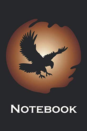 Notebook: Notebook, Journal | Gift Idea for Fans of Eagles | checkered | 6x9 | 120 pages Mathematics