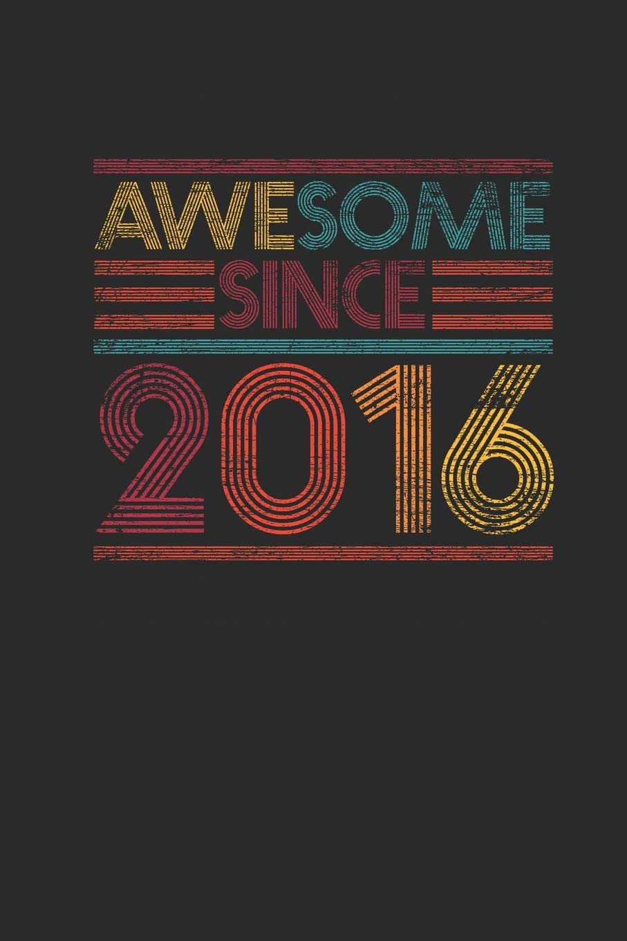 Awesome Since 2016: Dotted Bullet Notebook – Birthday Gift or Anniversary Gift Idea Essays & Short Stories
