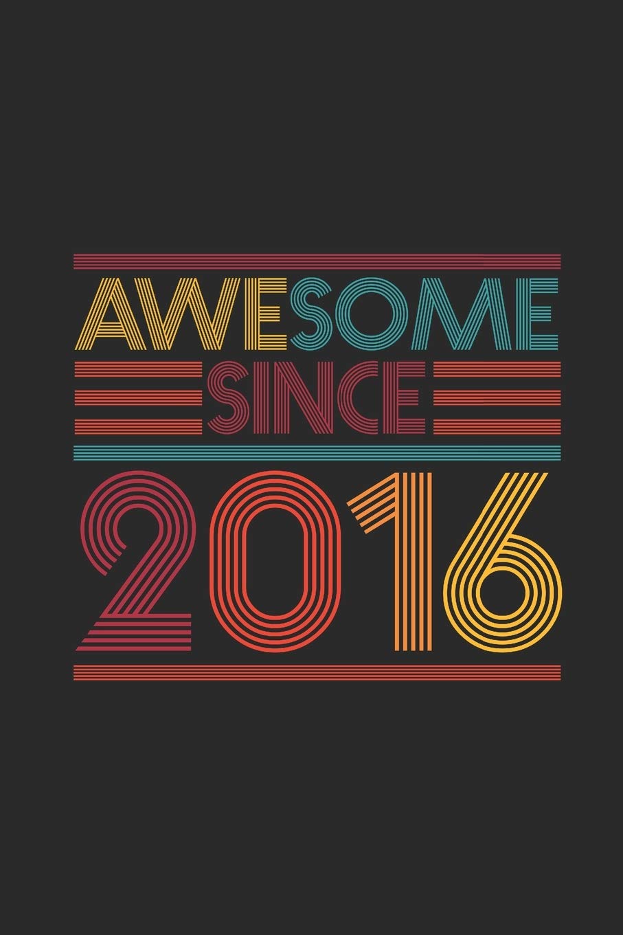 Awesome Since 2016: Dotted Bullet Grid Notebook / Journal (6 X 9) – Birthday Gift and Anniversary Gift for Women And Men Essays & Short Stories
