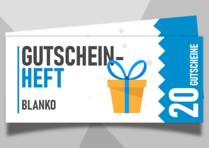 Gutscheinheft blanko - 20 Gutscheine: Leeres Gutscheinbuch zum selbst ausfüllen, als persönliches und individuelles Geschenk mit 20 Gutscheinen Partnership & Love