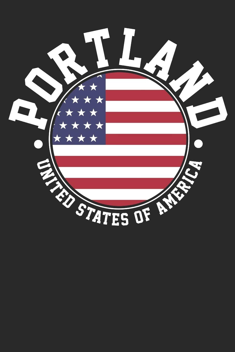 Gift Notebook: Portland Dot Grid 6x9 120 Pages Books