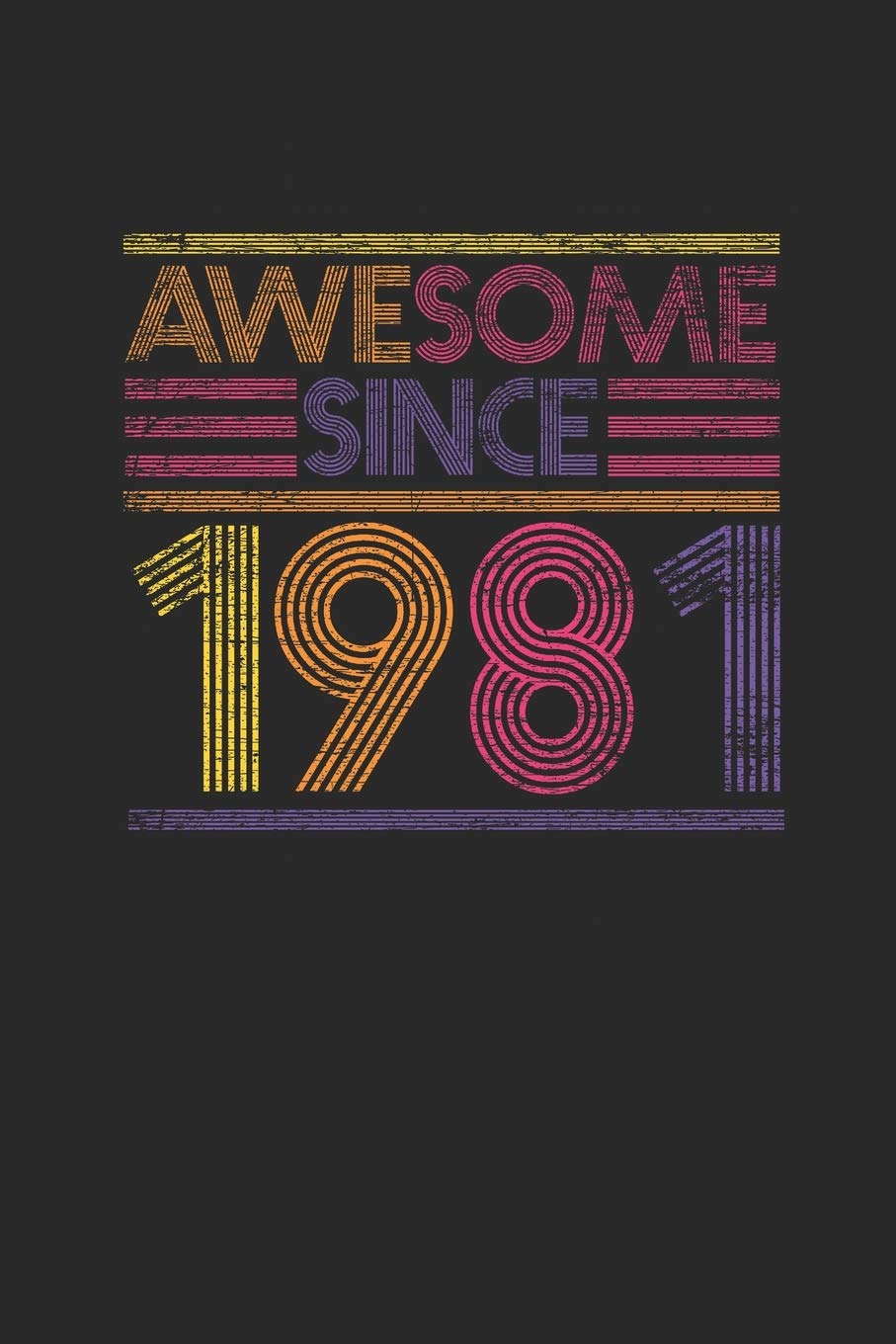 Awesome Since 1981: Graph Paper Notebook – Birthday Gift or Anniversary Gift Idea Essays & Short Stories