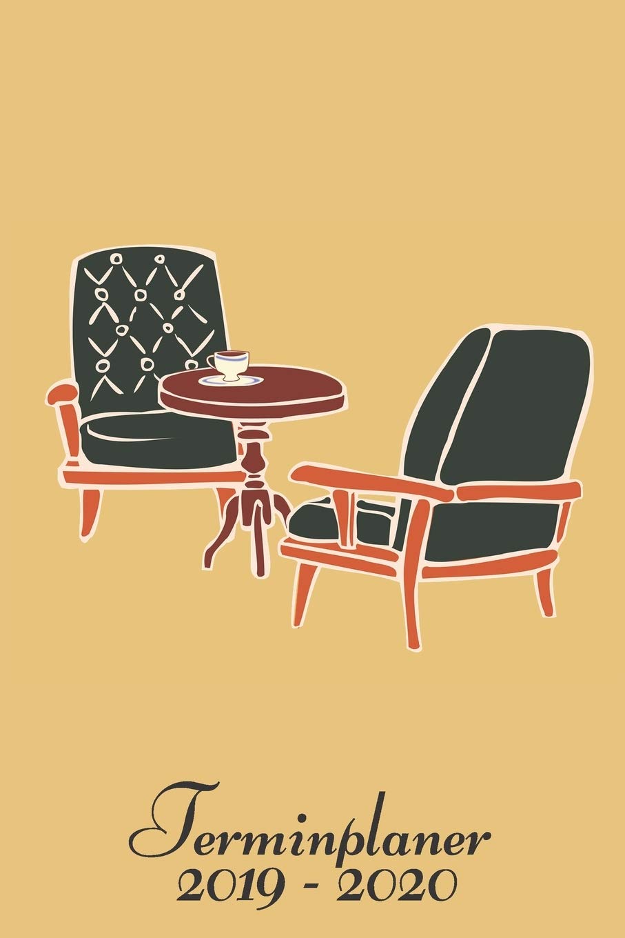 Terminplaner 2019 - 2020: Wochenplaner Taschenkalender Terminkalender und Kalender 2019 2020 Wochenplaner und Monatsplaner von Oktober 2019 bis Dezember 2020 Innenarchitekt Books