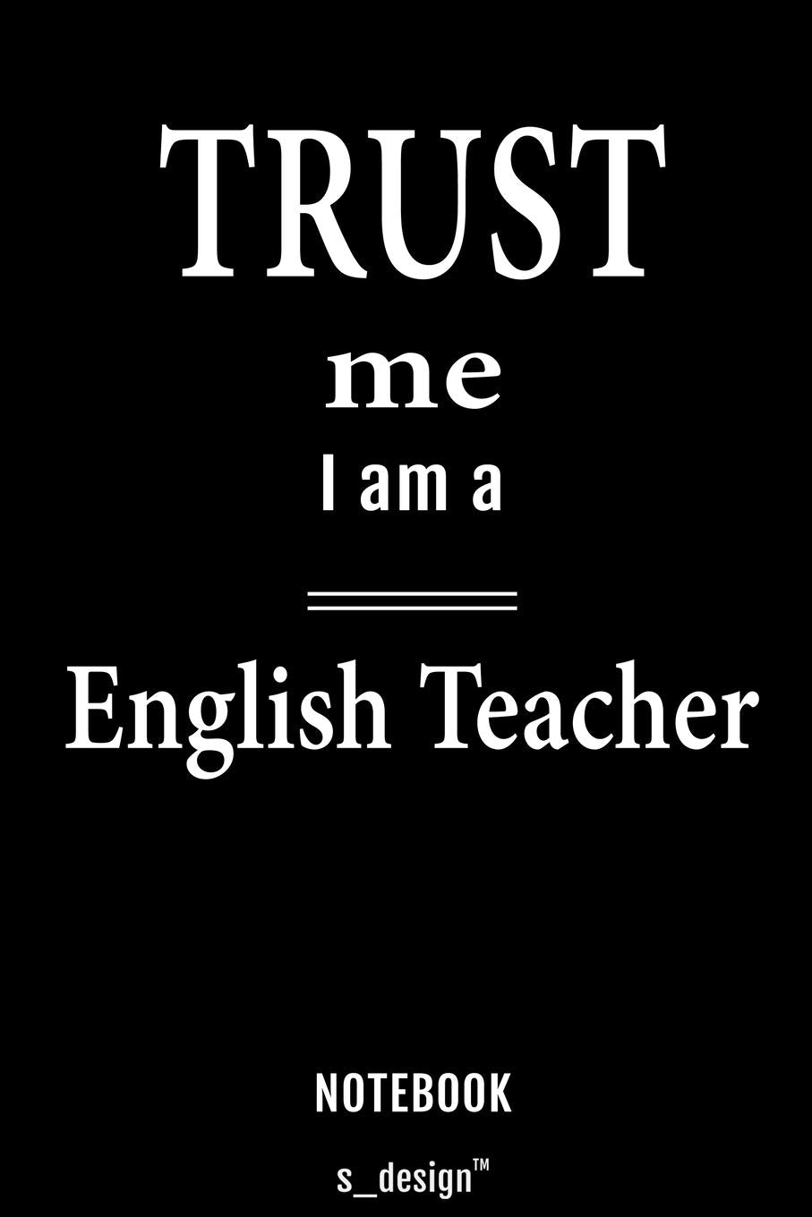 Notebook for English Teachers / English Teacher: awesome handy Note Book Memories