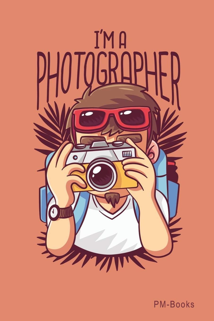 IM A Photographer: Blanko A5 Notizbuch oder Heft für Schüler, Studenten und Erwachsene Books