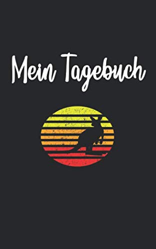 Mein Tagebuch: Wallaby Retro Und Vintage Style 100 Seiten Liniert Non-fiction