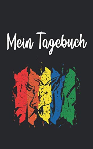 Mein Tagebuch: Ziege Retro Und Vintage Style 100 Seiten Liniert Non-fiction