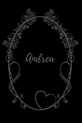 Andrea: Personalized Name Vintage Style Notebook/Diary/Journal For Women & Girls (110 Pages, Blank, 6 x 9) (Names, Band 1) Business, Finance & Career