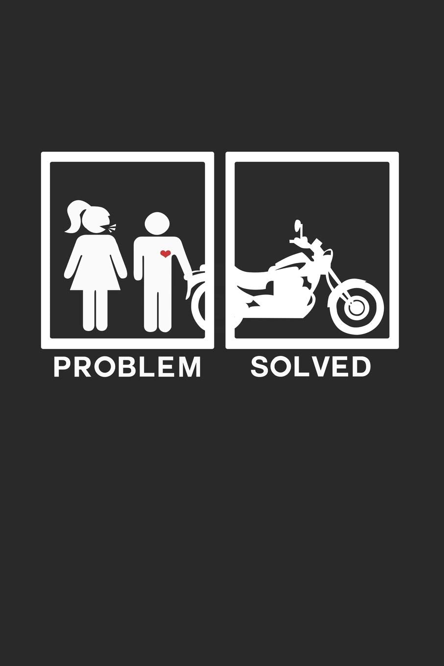 Problem solved: 6x9 Motorbikes | dotgrid | dot grid paper | notebook | notes Books