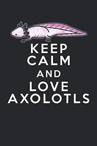 Axolotl Notizbuch: 120 gepunktete Seiten DIN A5 I Buch für Axolotl Haustier Fans Books
