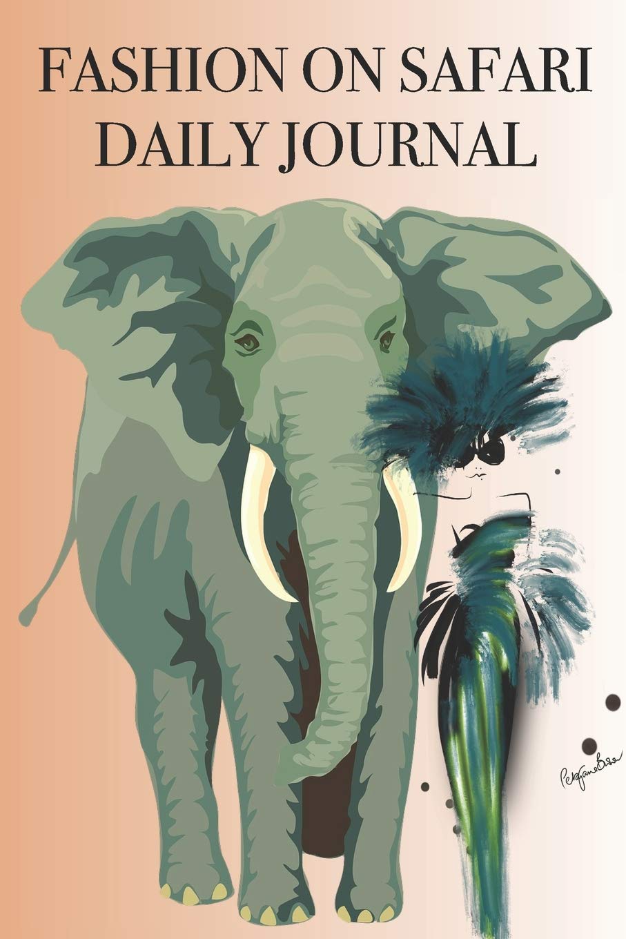 FASHION ON SAFARI DAILY JOURNAL: Stylishly illustrated little notebook is the perfect accessory or gift for everyone who loves to keep a daily journal. Film, Art & Culture