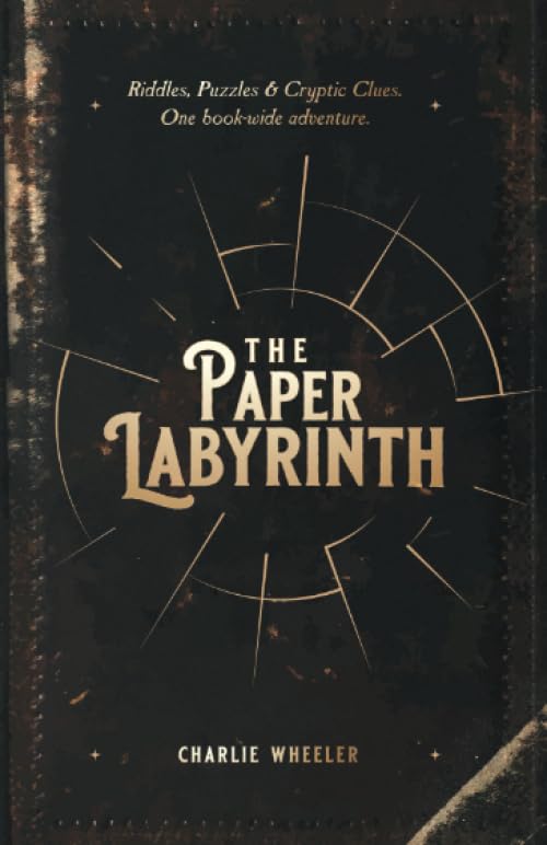 The Paper Labyrinth: A Book-wide Puzzle Solving Adventure (The Paper Labyrinth Series) Leisure & Fun