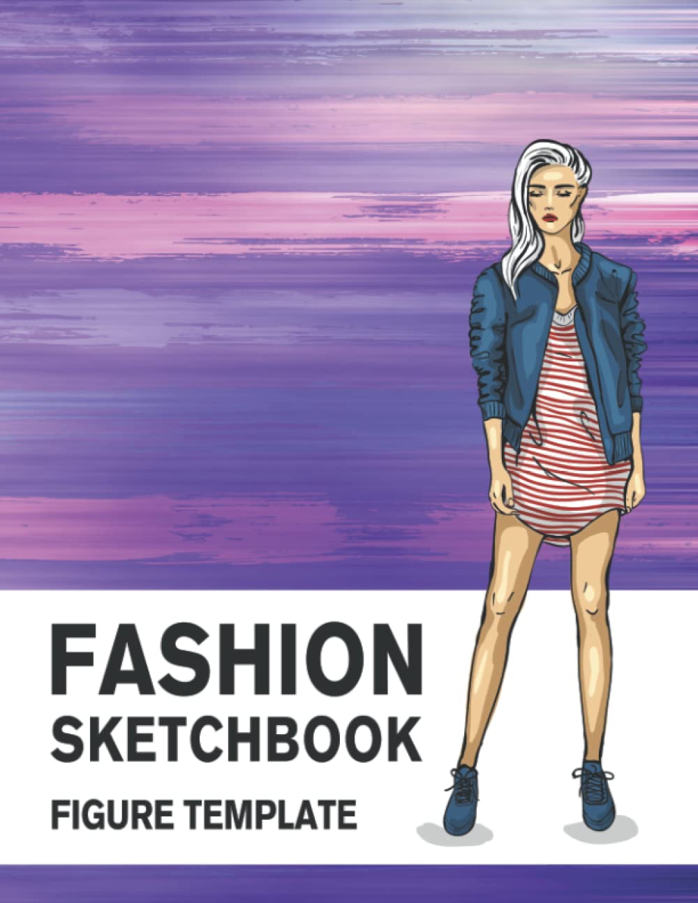 Fashion Sketchbook Figure Template: 430 Large Female Figure Template for Easily Sketching Your Fashion Design Styles and Building Your Portfolio ... with Female Figure Template, Band 2) Film, Art & Culture