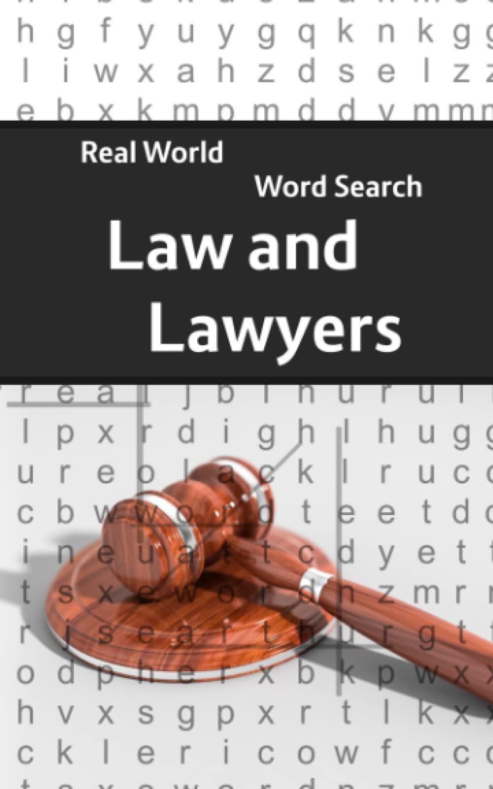 Real World Word Search: Law & Lawyers Law