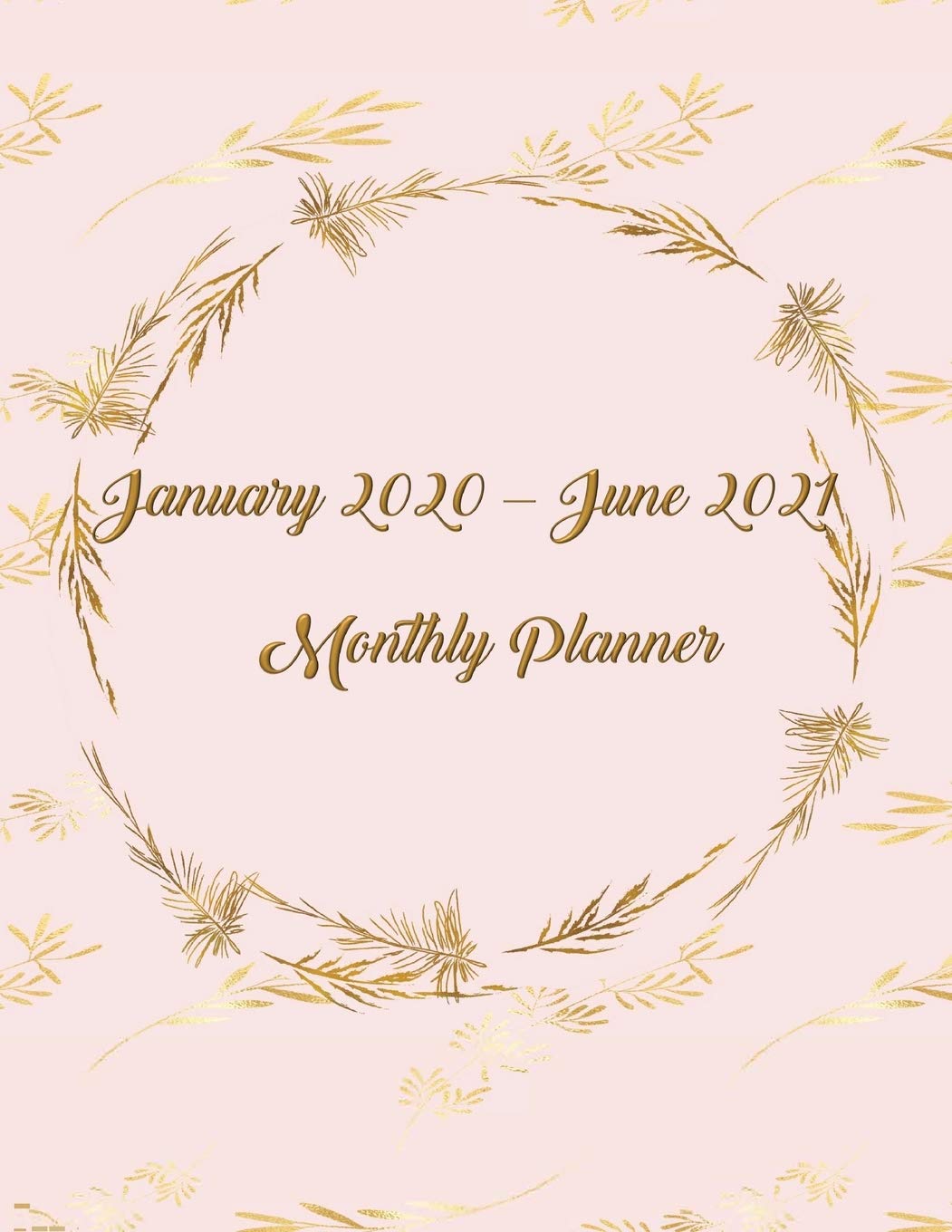 January 2020 - June 2021 Monthly Planner: Combination Journal/Planner - 18 Months for Goals, Notes, Monthly Calendars, Rewards for Reaching Goals, What's Important, What's Not book