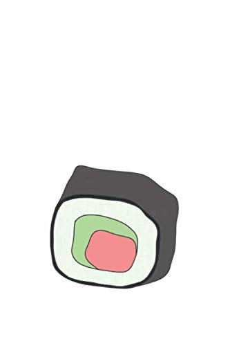 Sushi Notebook: Graph Paper 4x4 Sushi Notebook 6x9 inches 130 pages Books