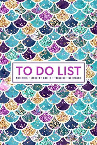 To Do List Notebook | Libreta | Cahier | Taccuino | Notizbuch: 100 Pages of To Do Lists with Space for Notes for Planning & Organizing Your Days: Mermaid Theme 392-4 Business, Finance & Career