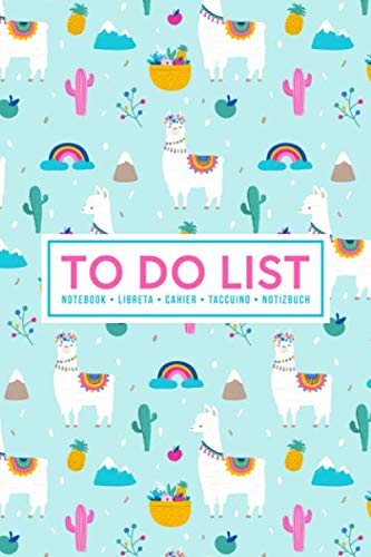 To Do List Notebook | Libreta | Cahier | Taccuino | Notizbuch: 100 Pages of To Do Lists with Space for Notes for Planning & Organizing Your Days: Llama Theme 393-1 Business, Finance & Career