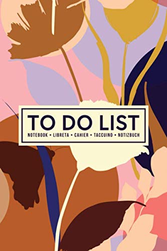 To Do List Notebook | Libreta | Cahier | Taccuino | Notizbuch: 100 Pages of To Do Lists with Space for Notes for Planning & Organizing Your Days: Retro Flowers in Lavender 417-4 Business, Finance & Career