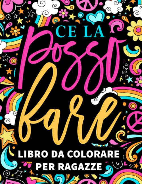 Ce la posso fare: libro da colorare per ragazze Non-fiction