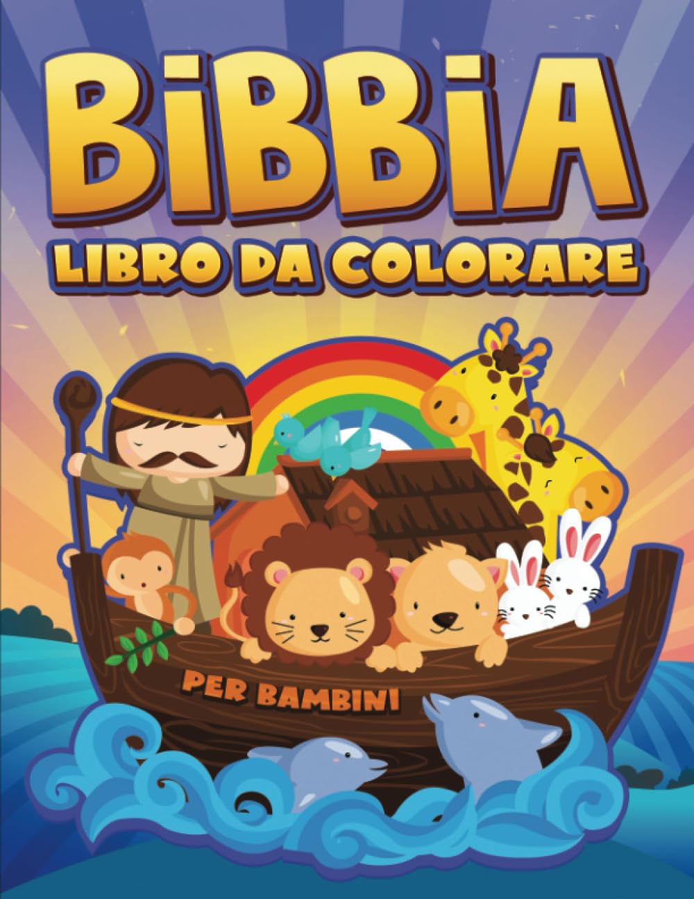 Bibbia: Libro da colorare per bambini book