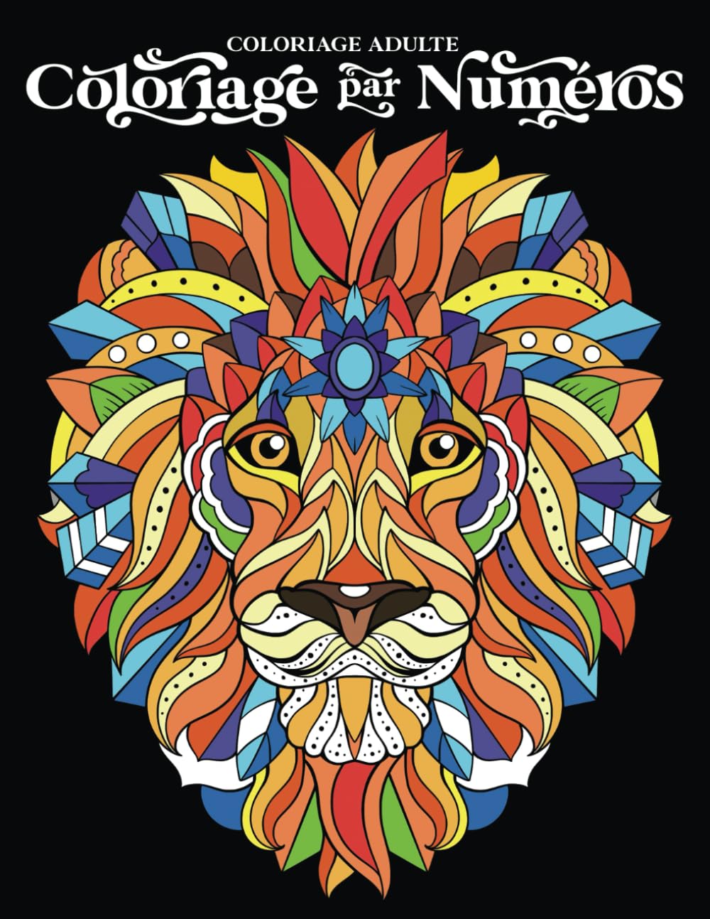 Coloriage Adulte: Coloriage par numéros - animaux et mandalas book