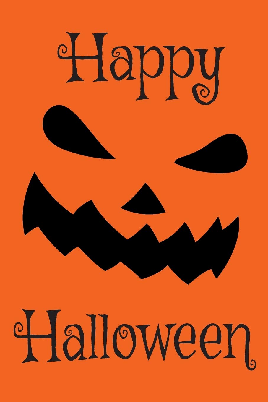 Happy Halloween: Scary little notebook with 110 pages lined paper for all Halloween lovers and their notes, addresses or as a planner Non-fiction