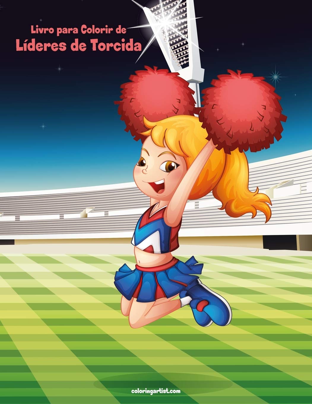 Livro para Colorir de Líderes de Torcida Leisure & Fun