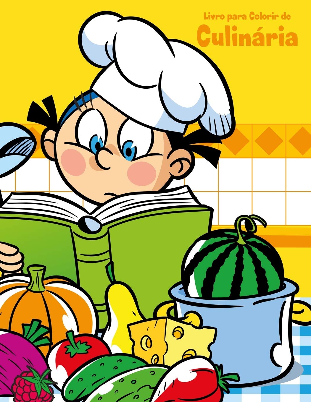 Livro para Colorir de Culinária Non-fiction