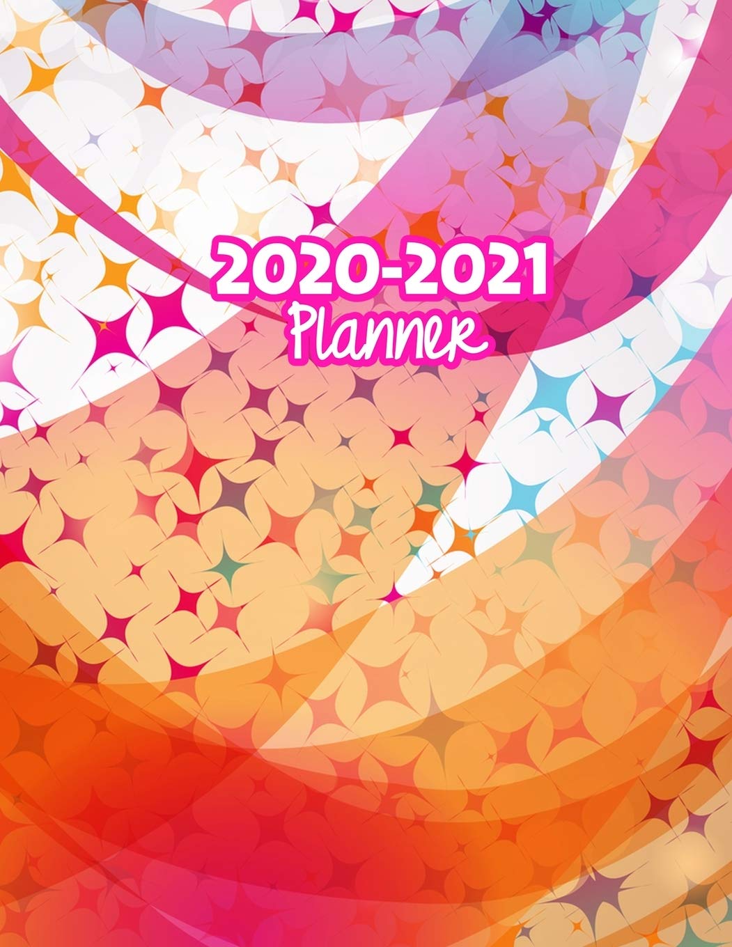 2020-2021 Planner: Two Year Calendar Organizer and Goal Journal | January 2020 - December 2021 Daily, Weekly and Monthly Planner Book with Back Sticker Expression Wall for 2 Years | Design Code 939893 Books