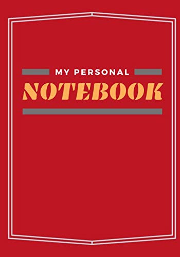 My Personal Notebook: Notebook with lined and original print offering 100 pages to write all your ideas every day. Film, Art & Culture