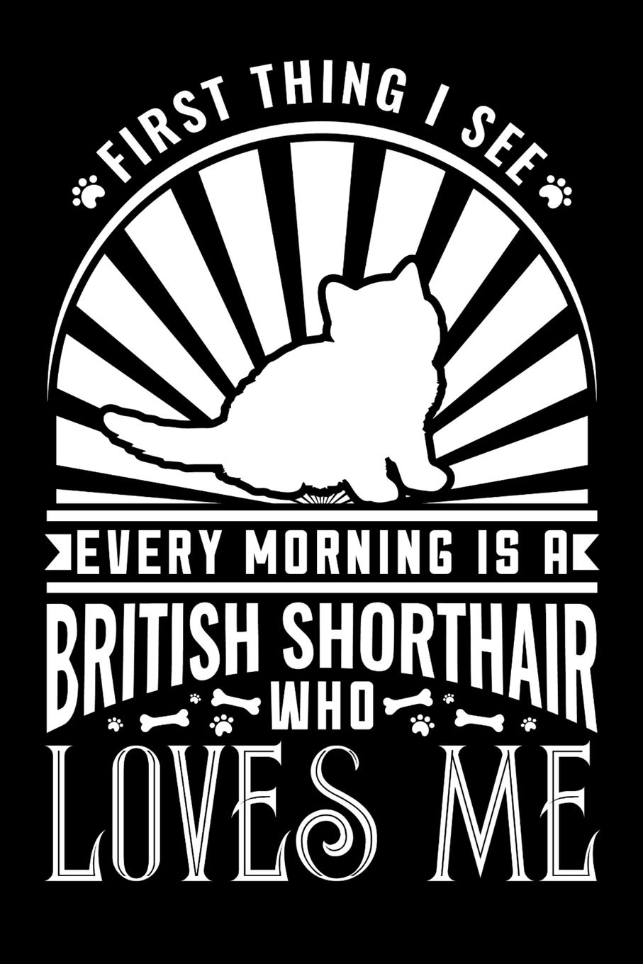 First Thing in Morning British Shorthair Loves Me: Personal Planner 24 month 100 page 6 x 9 Dated Calendar Notebook For 2020-2021 Academic Year. Gift idea for Cat Lover Books