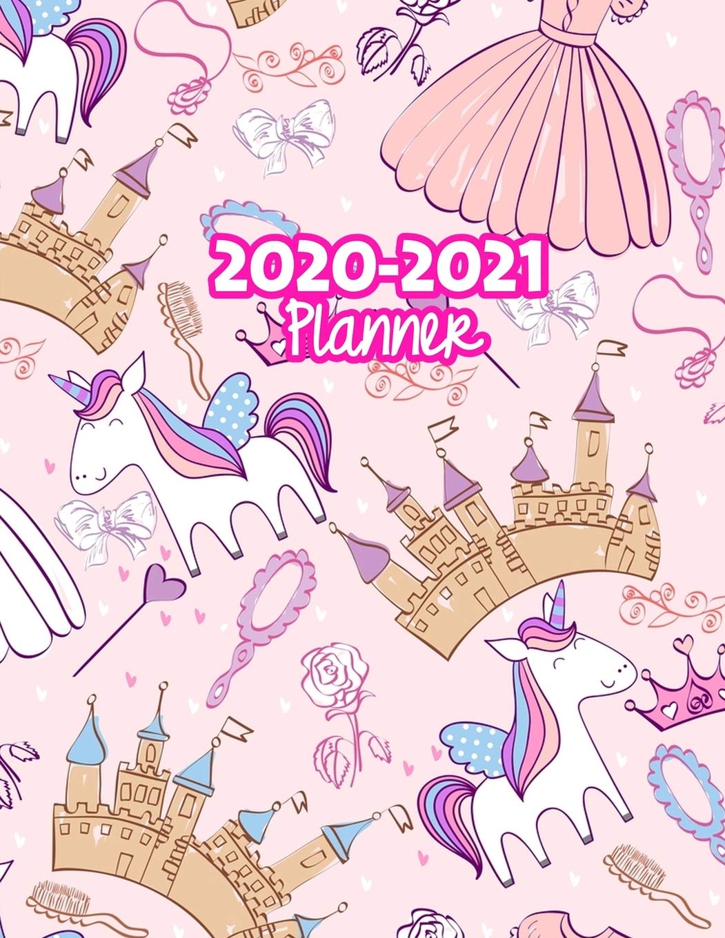 2020-2021 Planner: Two Year Calendar Organizer and Goal Journal | January 2020 - December 2021 Daily, Weekly and Monthly Planner Book with Back Sticker Expression Wall for 2 Years | Design Code 359951 Hobbies & Crafts
