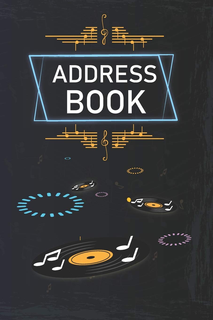 Address Book for Music Lovers With Cool Design on Each Pages. Space to Write Name, Addresses, Mobile, Birthday, Home, Work, Social Media and Lyrics. ... Music Lovers, Students. 120 Pages 6x9 in Non-fiction